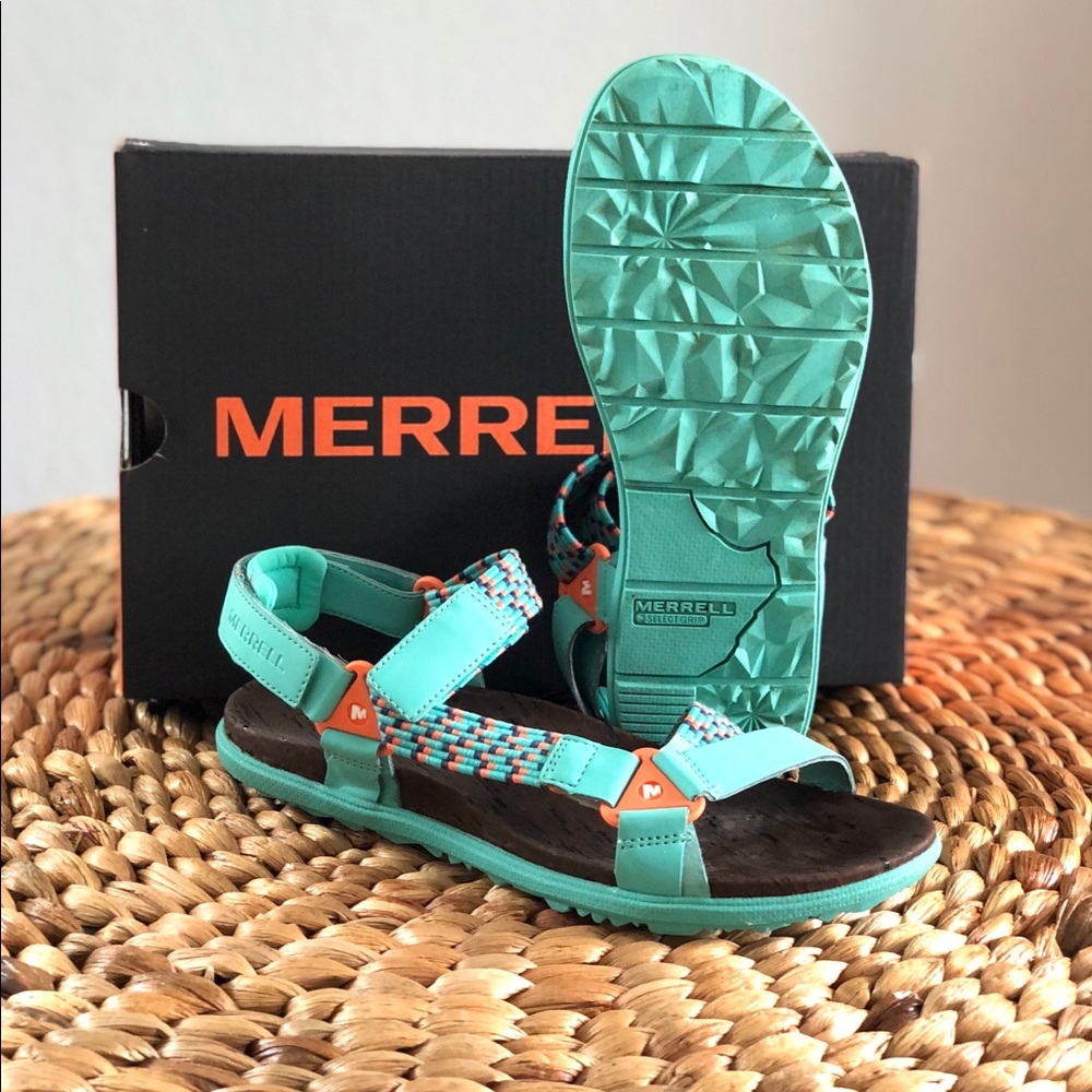 Merrell genuine leather sandals